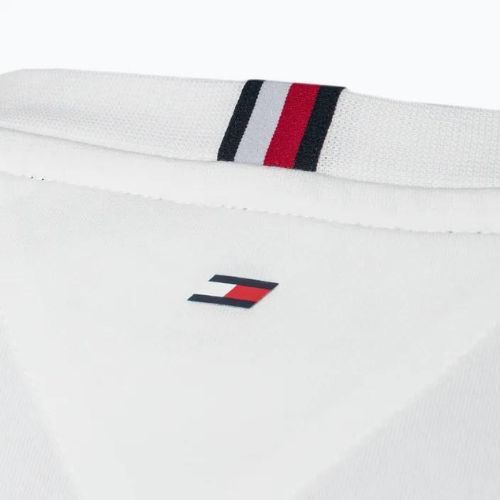 Tommy Hilfiger Herren Colorblocked Mix Media S/S Trainingshemd weiß