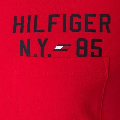 Tommy Hilfiger Herren Grafik Tee rot