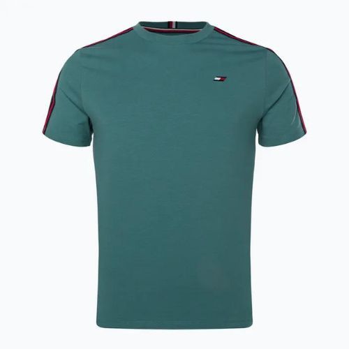 Tommy Hilfiger Herren-Workout-Shirt Textured Tape grün