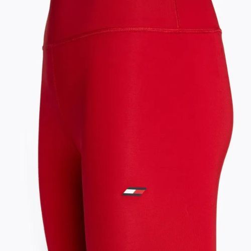 Tommy Hilfiger Essentials Rw Full Length Damen Trainingsleggings rot