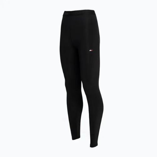 Damen Trainingsleggings Tommy Hilfiger Hw Branded Tape Full Length schwarz