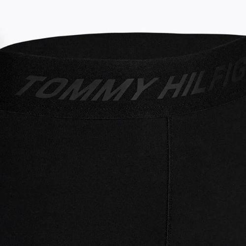 Damen Trainingsleggings Tommy Hilfiger Hw Branded Tape Full Length schwarz