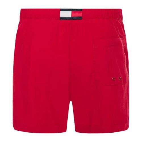 Herren Tommy Hilfiger Medium Drawstring swim shorts rot