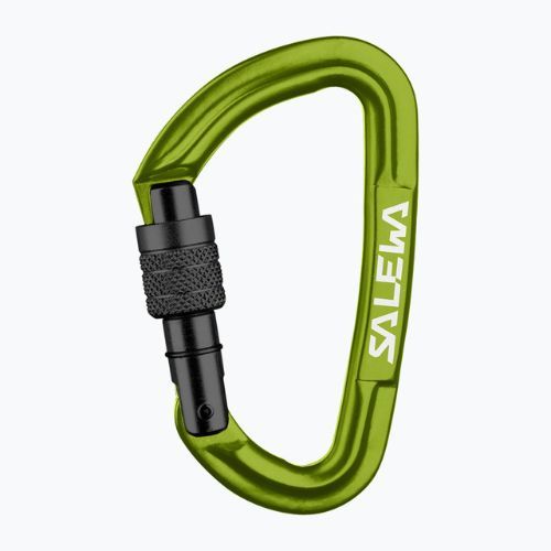 Salewa Hot G3 Schraube fluo grün Karabiner