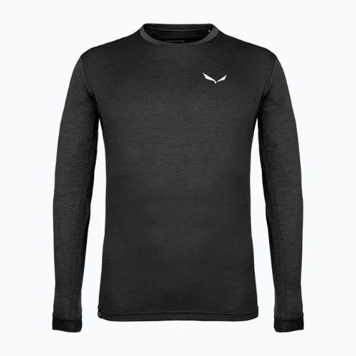 Herren-Trekkinghemd Salewa Puez Melange Dry black out melange