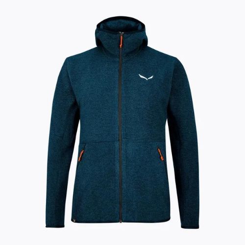 Herren Salewa Nuvolo EN Fleece-Sweatshirt dunkel Denim melange