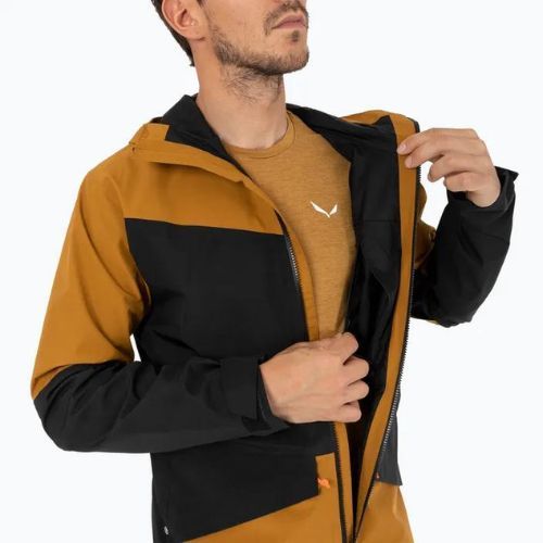 Salewa Puez GTX 2L Herren Regenjacke goldbraun
