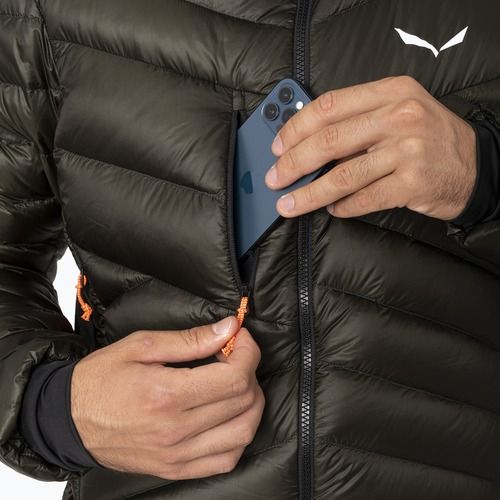 Men's Salewa Ortles Med 3 Rds Dwn Daunenjacke dunkel oliv