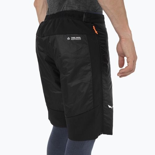 Herren Salewa Sella Twr Trekking-Shorts schwarz aus