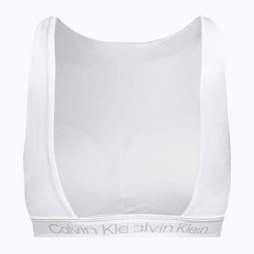 Calvin Klein Medium Support YAF hellweißer Fitness-BH