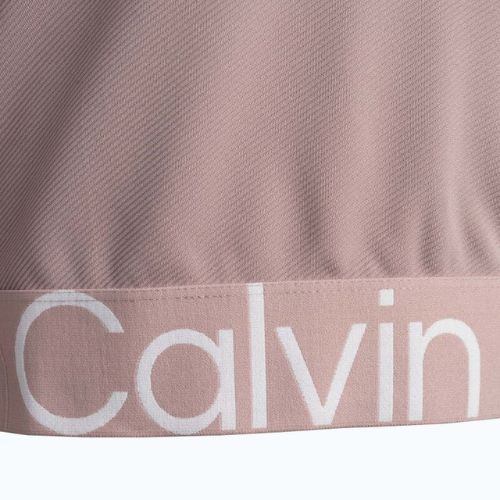 Damen Calvin Klein Pullover Sweatshirt grau rosa