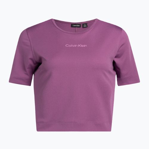 Calvin Klein Strick-T-Shirt in Amethyst für Frauen