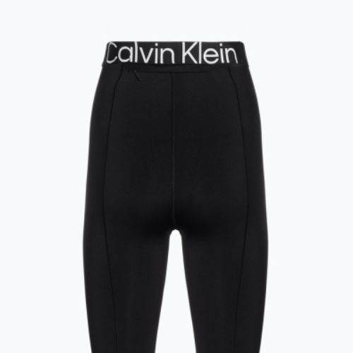 Damen Trainingsleggings Calvin Klein 7/8 BAE schwarz Schönheit