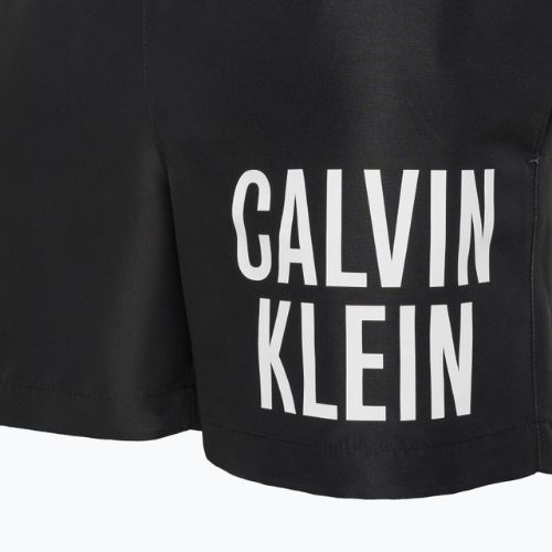 Calvin Klein Medium Herren Badeshorts mit Kordelzug schwarz