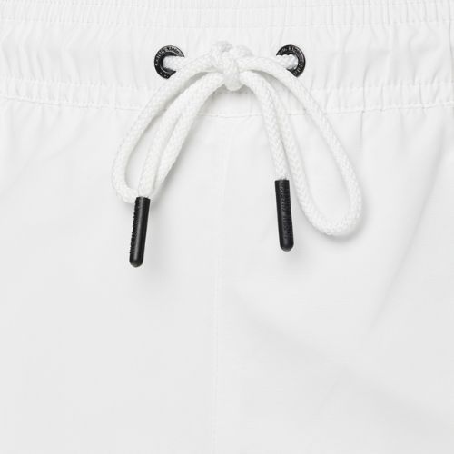 Calvin Klein Medium Herren Badeshorts mit Kordelzug weiß