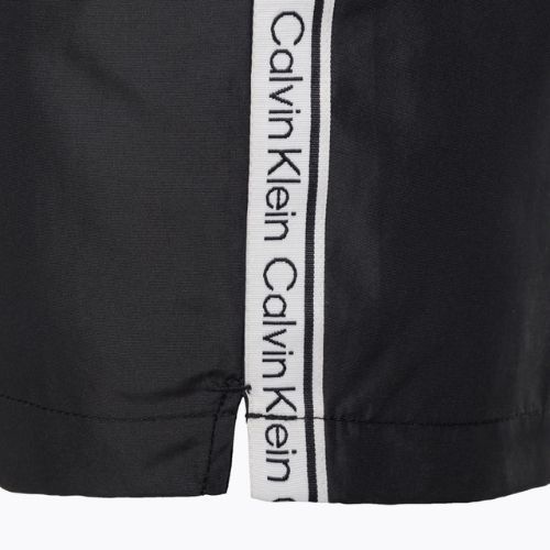 Calvin Klein Medium Herren Badeshorts mit Kordelzug schwarz