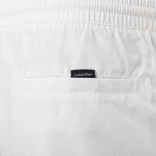 Calvin Klein Medium Herren Badeshorts mit Kordelzug weiß