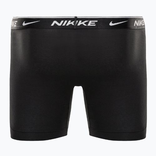 Nike Everyday Cotton Stretch Boxer Brief 3Pk MP1 weiß/grau heather/schwarz