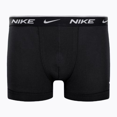 Herren Boxershorts Nike Everyday Cotton Stretch Trunk 3Pk UB1 obsidian / game royal / schwarz