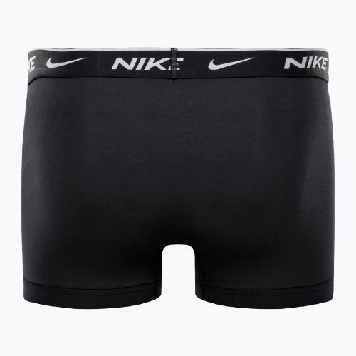 Herren Boxershorts Nike Everyday Cotton Stretch Trunk 3Pk UB1 obsidian / game royal / schwarz