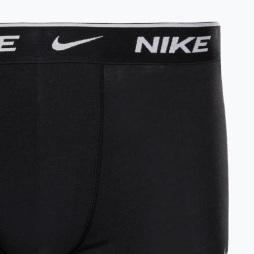 Herren Boxershorts Nike Everyday Cotton Stretch Trunk 3Pk UB1 schwarz
