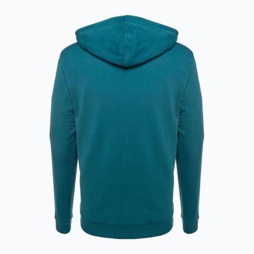 Herren-Trekking-Sweatshirt Fjällräven Logo Hoodie Tiefsee