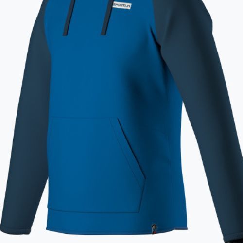 Herren La Sportiva Telendos Hoody electric blue/storm blue trekking sweatshirt