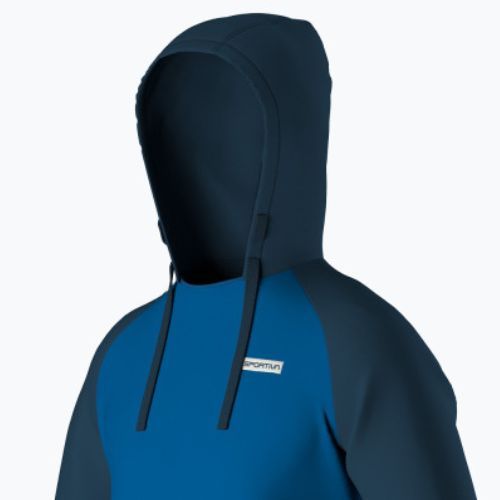Herren La Sportiva Telendos Hoody electric blue/storm blue trekking sweatshirt