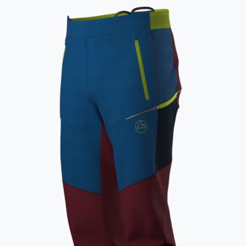La Sportiva Herren-Trekkinghose Ikarus sangria/electric blue