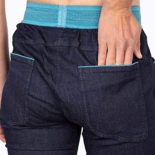 La Sportiva Damen Wanderhose Miracle Jeans jeans/topaz