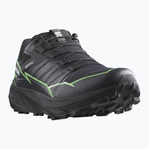 Salomon Thundercross GTX Herren Laufschuhe schwarz/grün gecko/schwarz