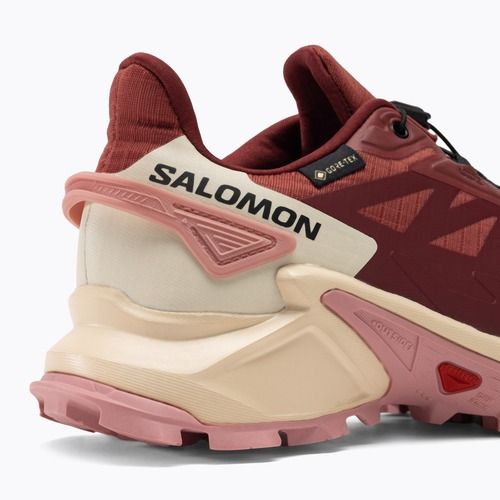 Damen Laufschuhe Salomon Supercross 4 GTX Kuhfell/syrah/blush