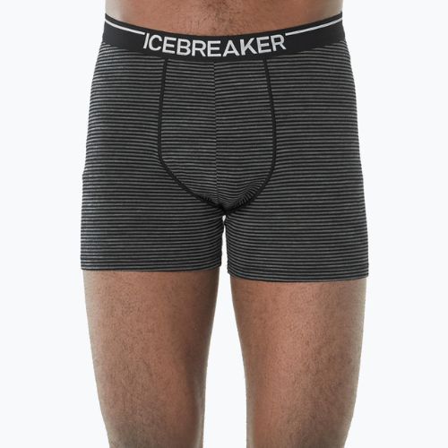 Thermo-Boxershorts für Männer Icebreaker Anatomica gritstone hthr