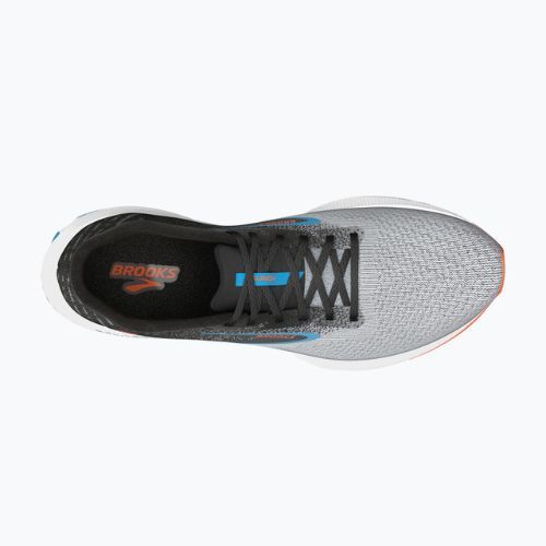 Brooks Launch 10 Herren Laufschuhe schwarz/atomic blau/scarlet ibis
