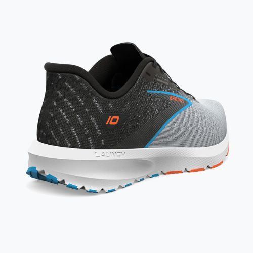 Brooks Launch 10 Herren Laufschuhe schwarz/atomic blau/scarlet ibis
