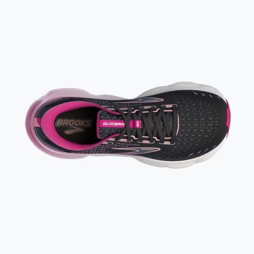 Damen Laufschuhe Brooks Glycerin 20 schwarz/fuchsia/linen