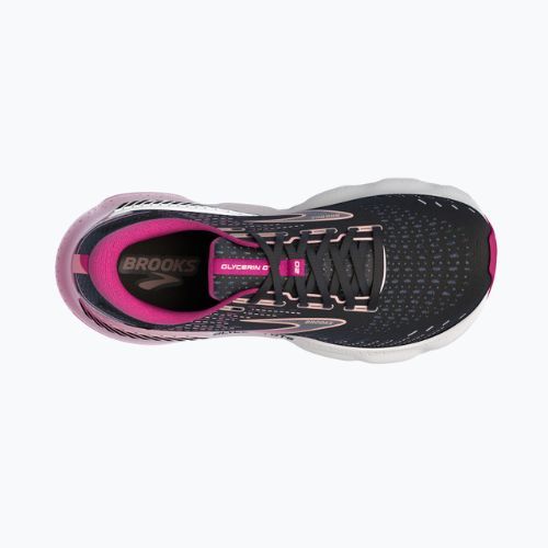 Damen Laufschuhe Brooks Glycerin GTS 20 schwarz/fuchsia/linen