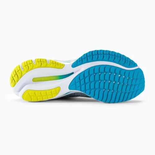 Herren Laufschuhe Mizuno Wave Rider 27 perlblau/weiß/bolt2neon