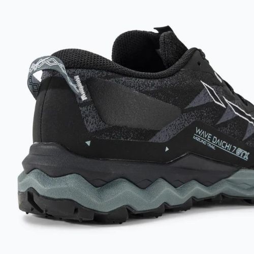 Herren Laufschuhe Mizuno Wave Daichi 7 GTX schwarz/ombre blau/stormy weather