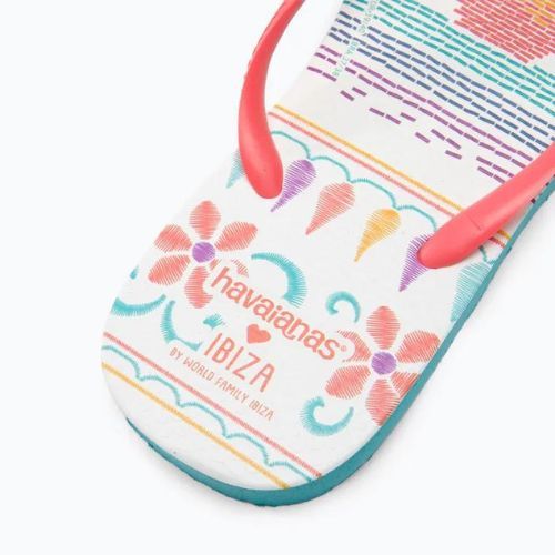 Havaianas Slim Local Soul Ibiza Damen Pantoletten rot/blau/orange