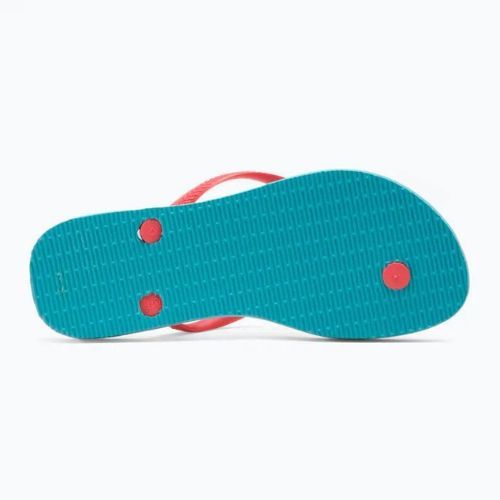 Havaianas Slim Local Soul Ibiza Damen Pantoletten rot/blau/orange