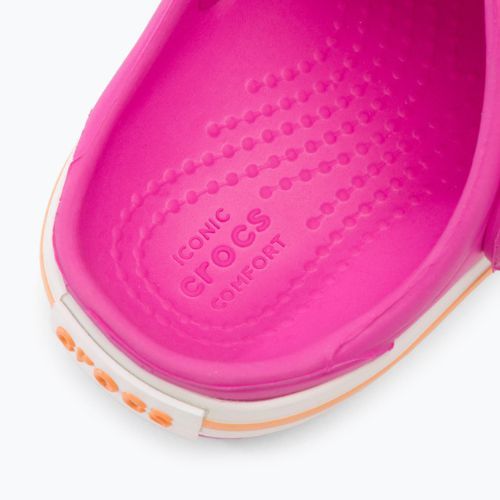 Crocs Kids Crocband Clog rosa/karamellfarbene Flip-Flops