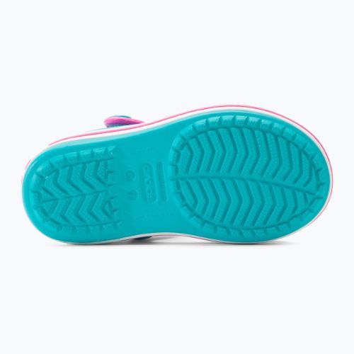 Crocs Crockband Kinder Sandalen digital aqua