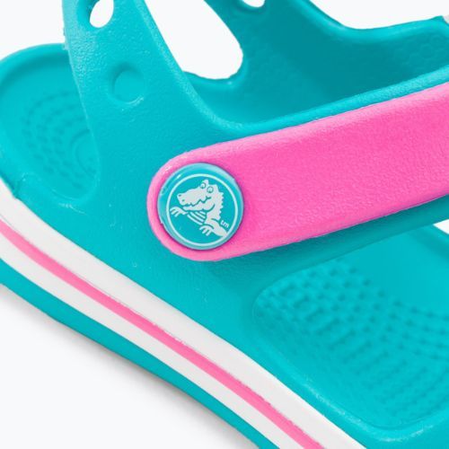 Crocs Crockband Kinder Sandalen digital aqua