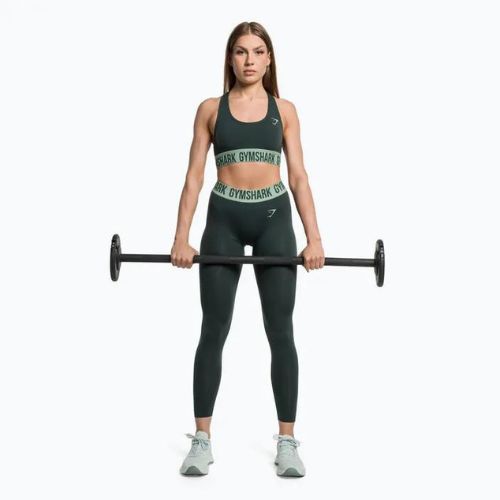 Gymshark Fit Sports grüner Fitness-BH