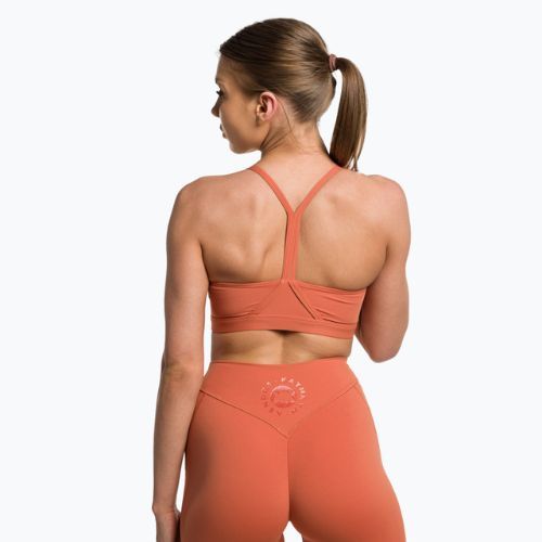 Gymshark KK Twins Sport Erde orange Fitness-BH