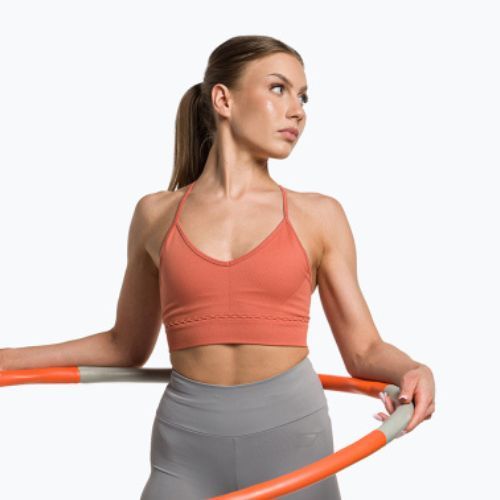 Gymshark Studio Sports Erde orange Fitness-BH