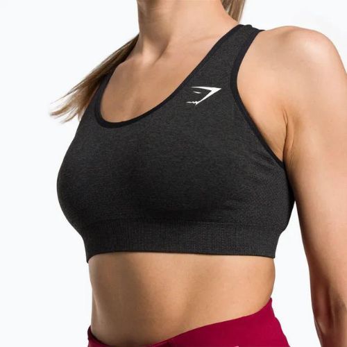 Gymshark Vital Seamless Sports schwarz/marl Fitness-BH