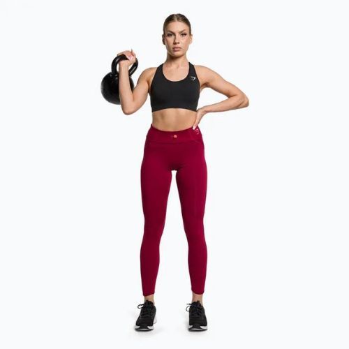 Gymshark Vital Seamless Sports schwarz/marl Fitness-BH