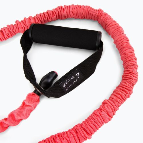 Gymshark Whitney V3 Light Resistance Übungsexpander rot/schwarz